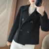 2025 Double-Sided Wool Korean Style Petite Loose Jacket for Women - Autumn/Winter Fashion