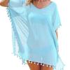 MAITA Costume da Bagno Donna Tassel Bikini Copricostume Kaftano Estivo Pareo Vestito da Spiaggia