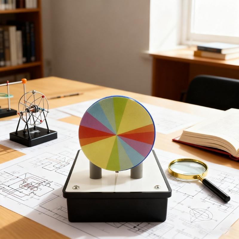 Electric Newton Disc Hands On Color Blending Experiment Educational Optics Equipment Apparatus For School Labs
