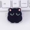 Black Cat Cartoon Acrylic Double-Sided Snack & Journal Sealing Clip