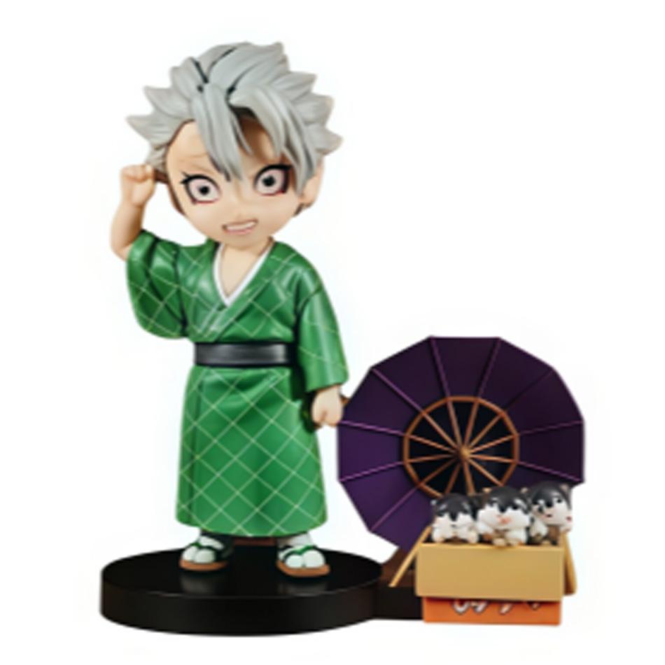 Genuine Blind Box Figure Plum Rain Series Kochou Shinobu Tomioka Giyuu Kanroji Mitsuri Mystery Box Figure Toy Gift