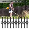 20PCS Kunststoff-Messerklingen für elektrische Akku-Rasentrimmer-Strimmer-Werkzeuge