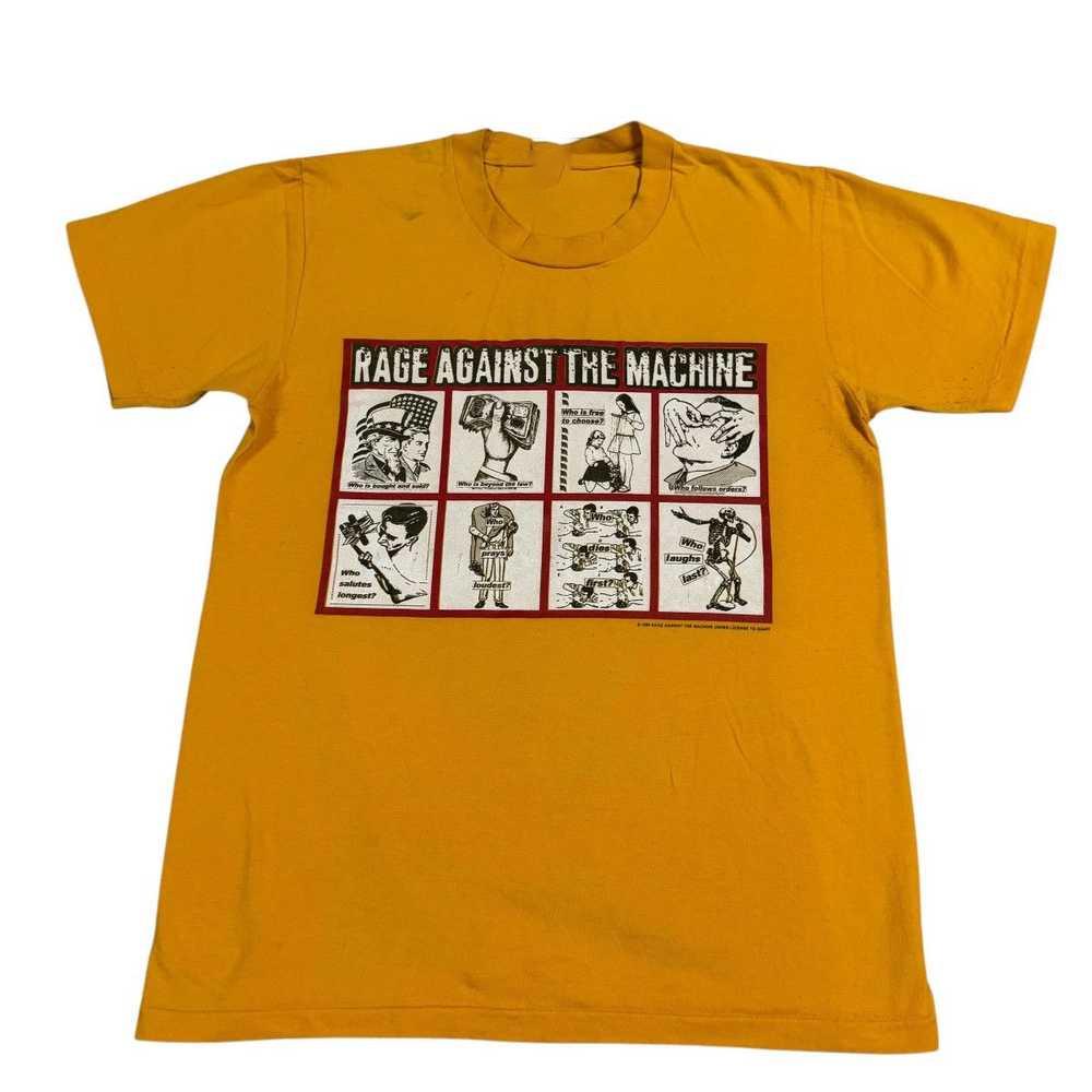 Vintage 1999 RAGE AGAINST THE MACHINE Tour Tshirt ZL091  Unisex T-Shirt S
