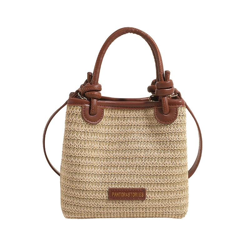 

Xiaoxiangfeng straw woven bag high-end retro small square bag 2025 new shoulder bag fashion trend messenger bag bag хаки