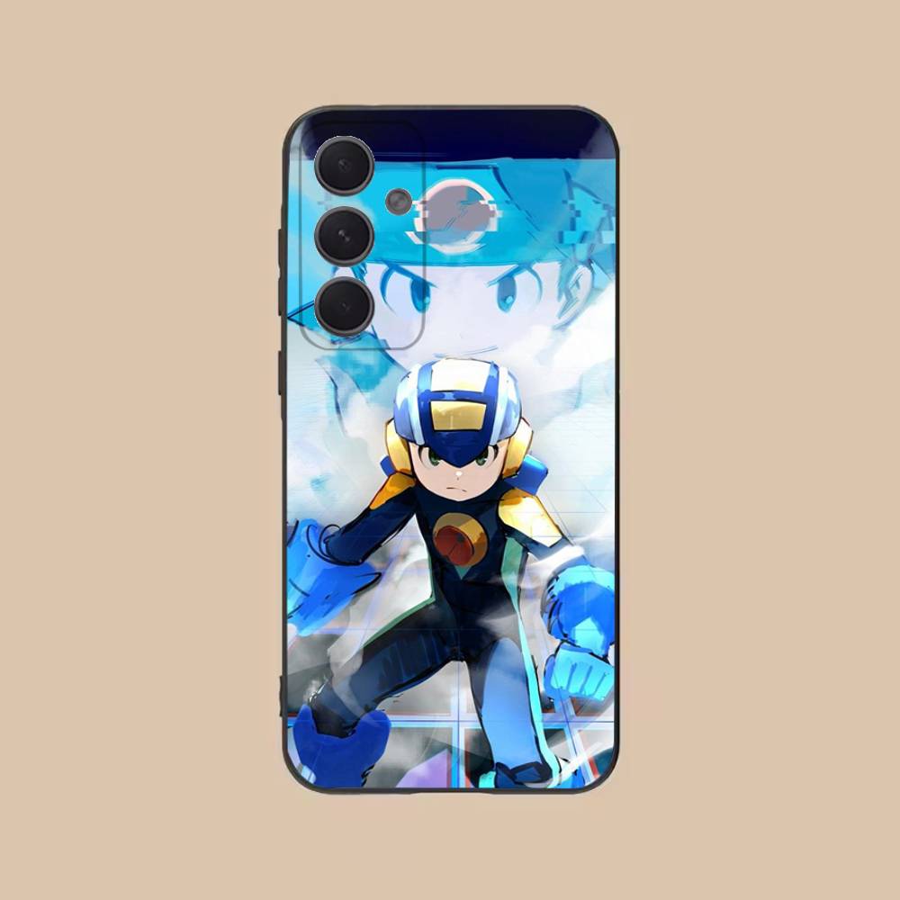 M-Mega Man S-Star Force Phone Case For Samsung S25,24,21,22,23,20,S30,Ultra,Plus, Fe,5G Silicone Cover