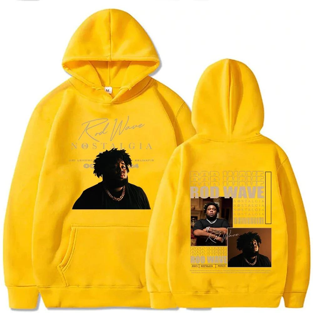 Rod Wave Tour Fashion Casual Printed Hoodies Men's and Women's Pullover Tops Hoodies