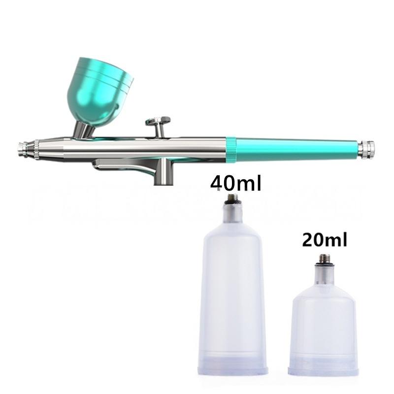 Cordless Airbrush Pen 0.3mm Nozzle Fine Atomization Oxygen Injection Tool for Skincare On The Go