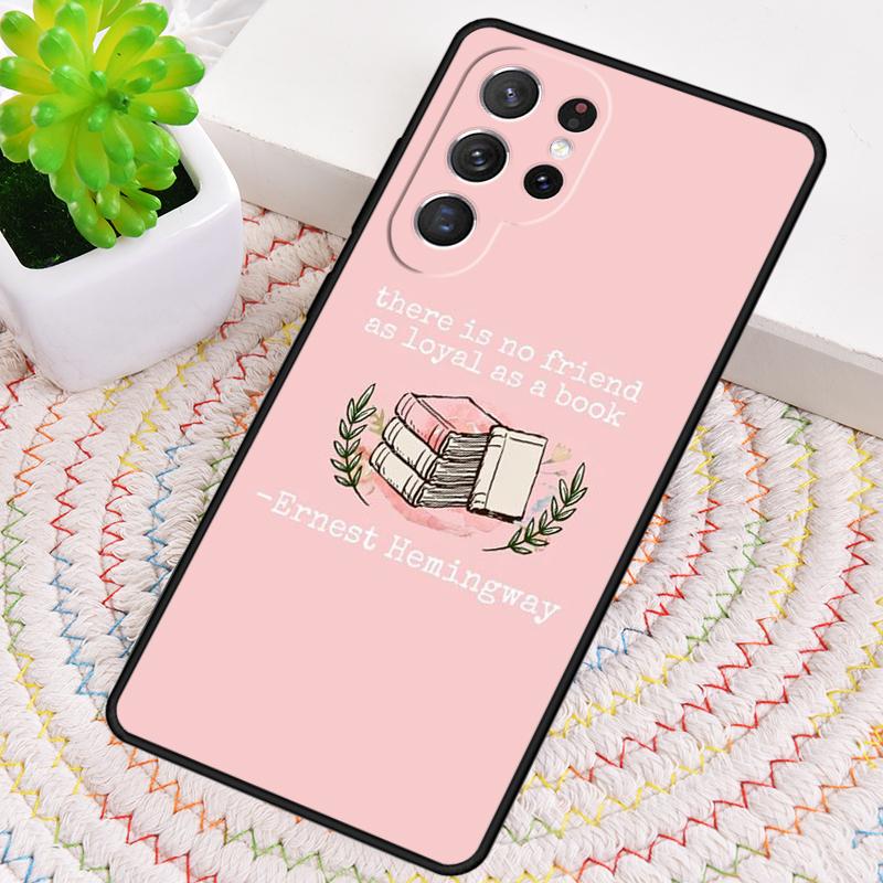 I Love Reading Books Silicone Phone Case For Samsung Galaxy Note 10 Pro S26 S25 S24 S23 S22 S21 Plus S25Ultra Capa Cover
