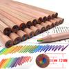 12pcs Rainbow Seven Color Gradient Colored Pencil Creative Painting Graffiti Children' Crayons Coloring Sketching Student Gifts