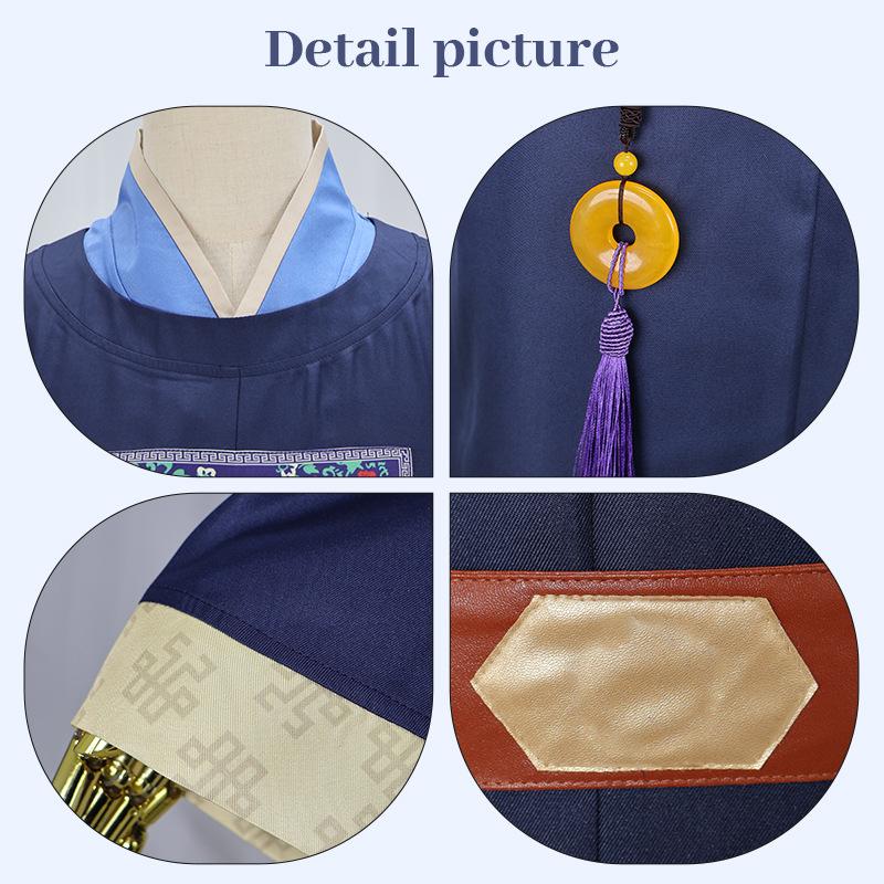 Anime Apothecary Diary Disguise Jinshi Cosplay Ancient Official Dress Costume Jinshi Wig Adult Men Role Play Party Clothes
