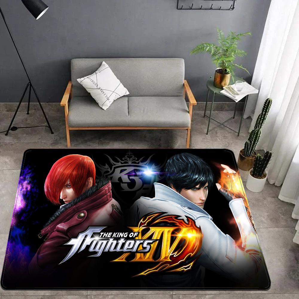 King of Fighters Floor Mat Bathroom Mat Kids Room Bedroom Decoration Balcony Anti-Slip Doormat Living Room Welcome Rug