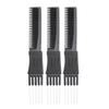 3Pcs Anti-Static Haircut Comb Set Plastic Rat-Tail Comb Durable Unbreakable Hair Tools for Salon Barber Home Styling Fine Hair
