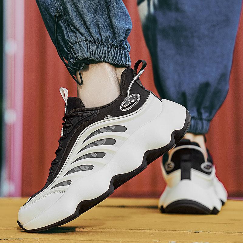 Fashion New Men's Casual Sports Shoes High Quality Thick Sole Non-slip Wear-resistant Tennis Outdoor Fitness Breathable Running Shoes