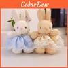 Plush Bunny Toy With Floral Dress For Girls And Kids Birthday Gift