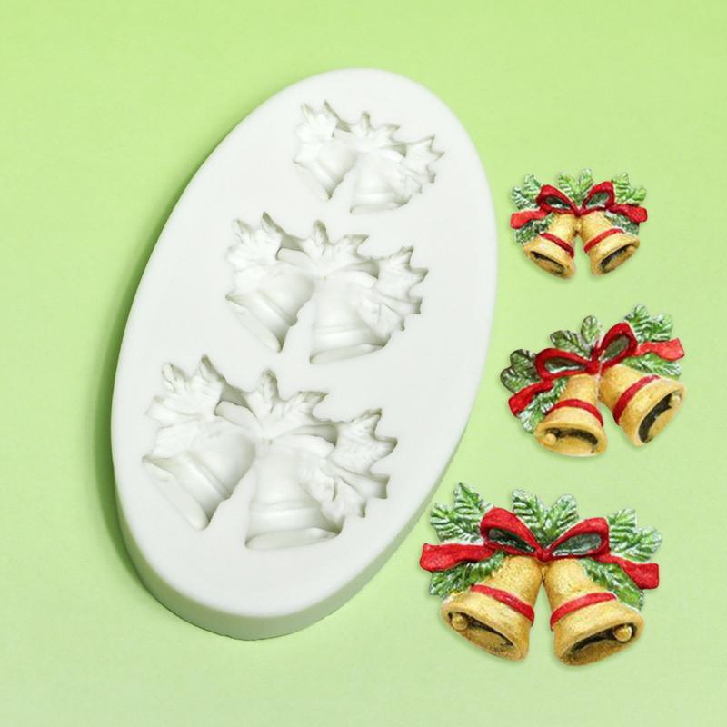 Julstjärna Julblomma Silikon Sugarcraftform Hartsverktyg Muffinform Fondant Tårtdekoreringsverktyg