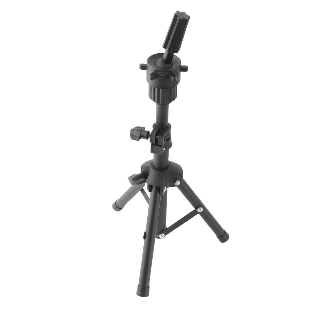 Mannequin Head Stand Adjustable Cosmetology Mannequin Training Tripod for Hairdressing Training