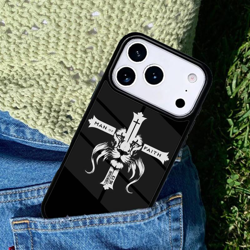 christian cross Phone Case Cover for IPhone 11 12 13 14 15 16e 17 Pro Max Coque for IPhone 17 Air