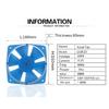 Small Power Frequency Axial Fan Welding Machine Cooling Fan 160x160x60 AC 220V 150FZY2-D 0.16A 30W Blower