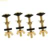 K1AE Sturdy Carbon Steel Toilet Bolts Set for Leakproof and Long Time Use