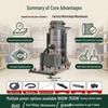Explosion-Proof Industrial Vacuum Cleaner for Workshop Dust and Iron Filings