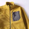 Lerchen-Fleecejacke: Warm, Modisch, Stehkragen-Design für alle Jahreszeiten, Wandern und Bergsteigen - Unisex mit trendigem Wellenmuster.