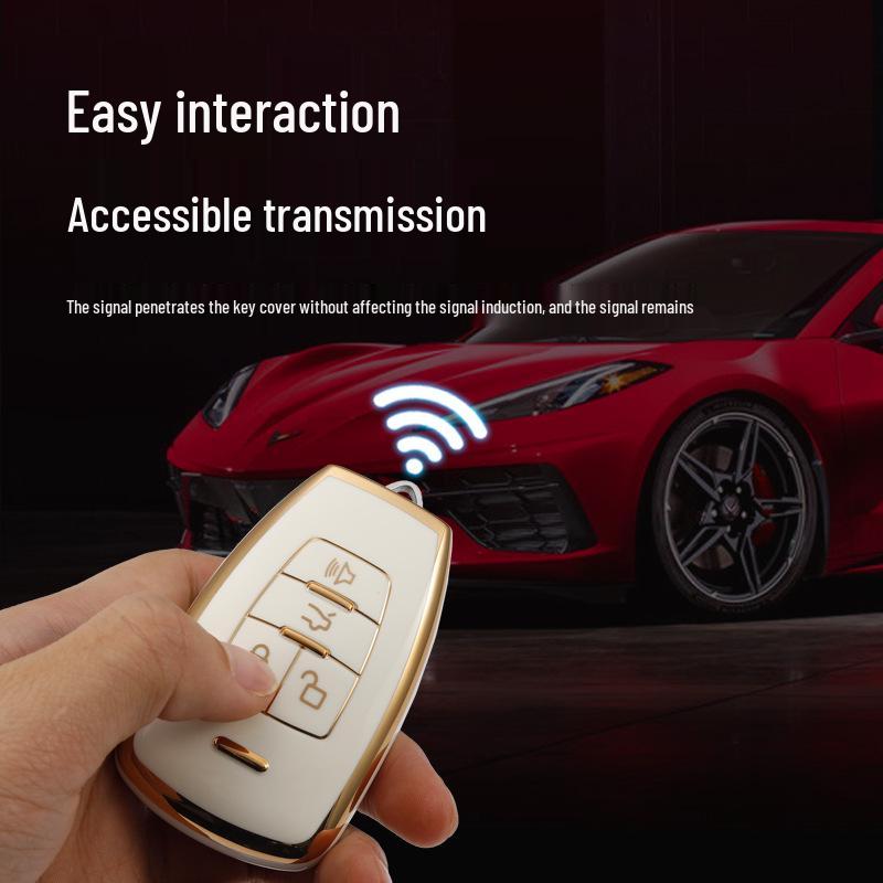 BAIC Key Case for BJ80, Senova D50/X65, Weiwang M50F, Zhidao U7, and BJ40Plus