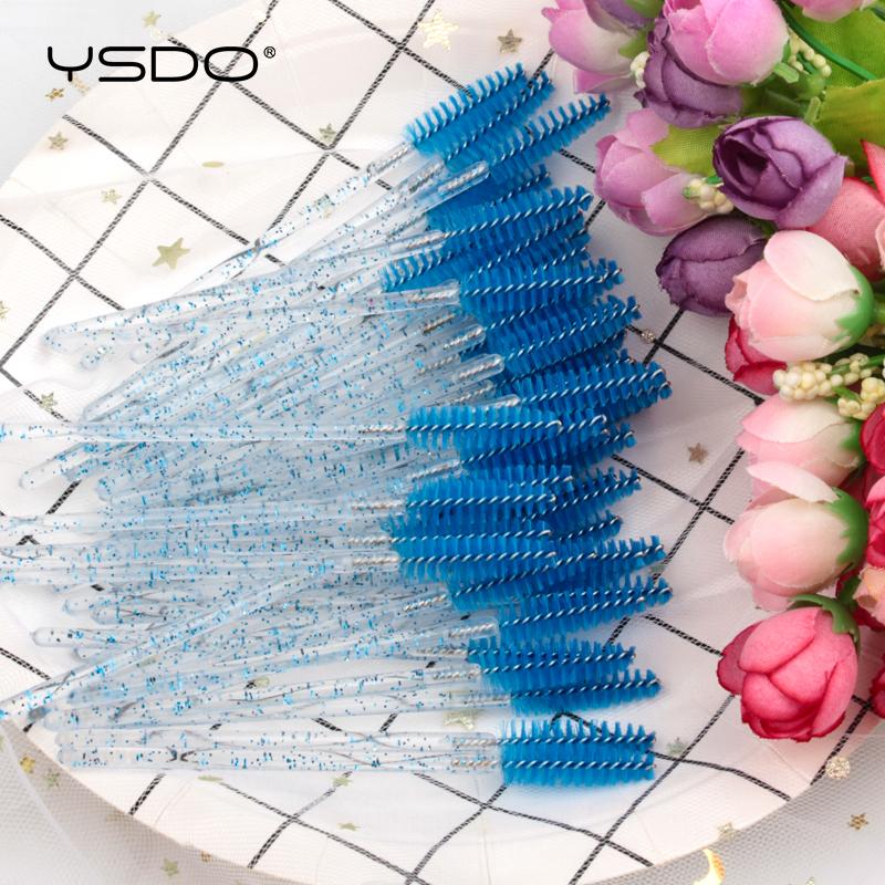 YSDO 5/50 Pcs Eyelash Brushes Makeup Brushes Mascara Wands Applicator Spoolers Eye Lashes Cosmetic Brush Makeup Tools