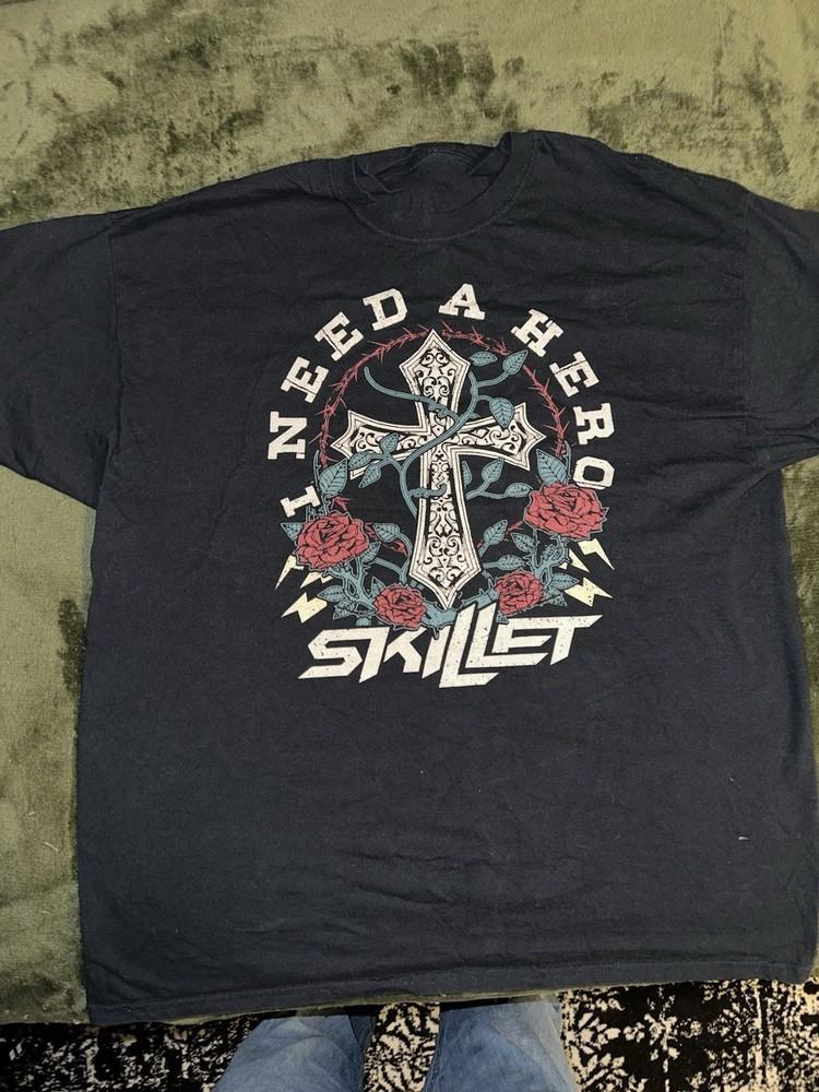 New Skillet I Need A Hero Christmas Gift Unisex S-5XL Shirt MD319 Unisex T-Shirt XXL