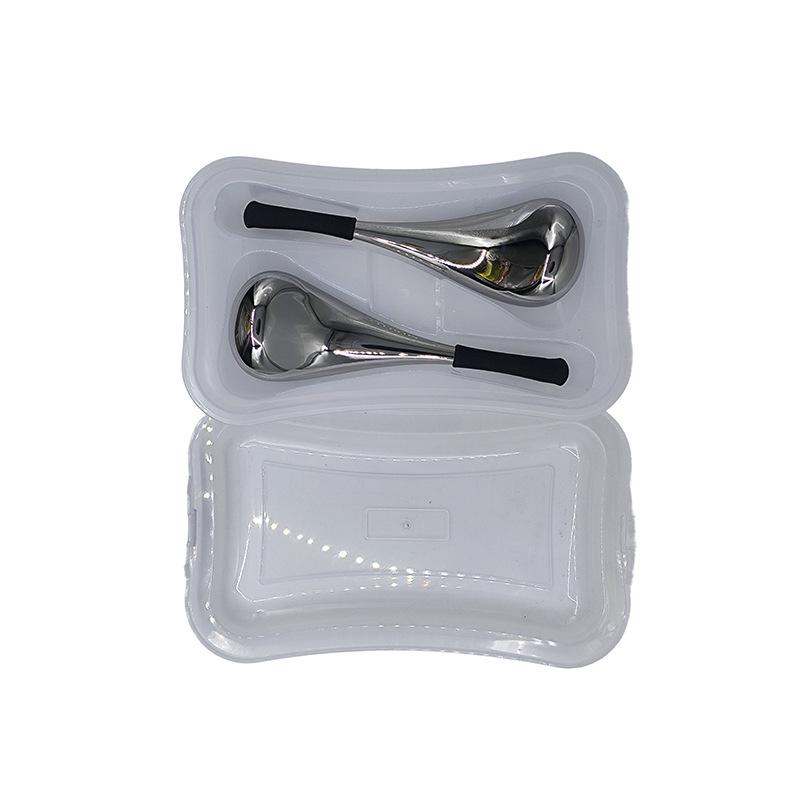 Stainless Steel Ice Wave Ball Facial Massage Tool