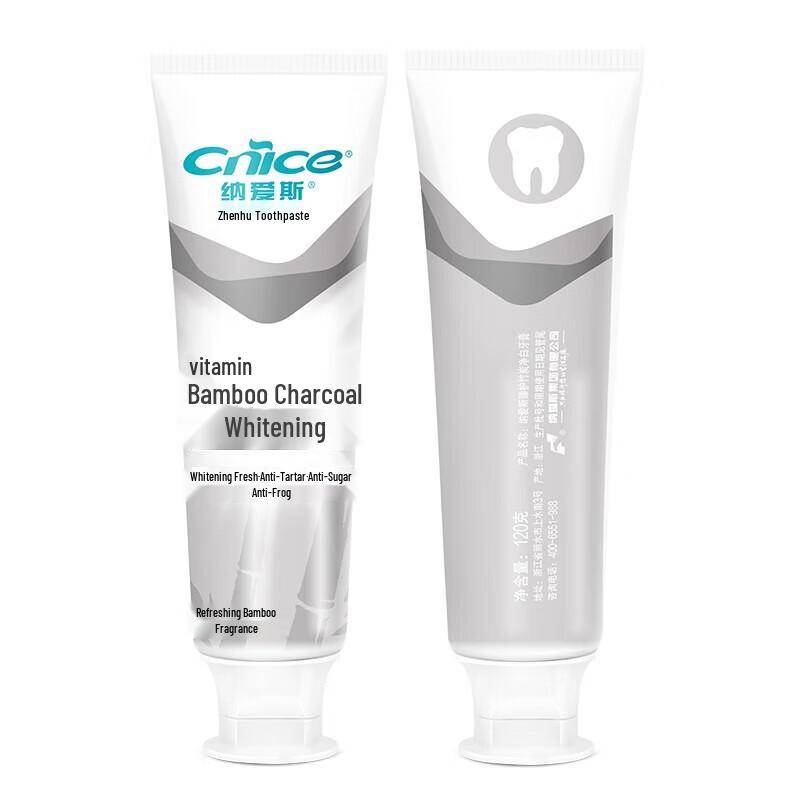 NICE Bamboo Charcoal Whitening Toothpaste