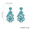 Diamond Shaped Earrings, Fashionable, Light Luxury, High-end, Super Korean Earrings, New Bride Earrings, Earrings for Women