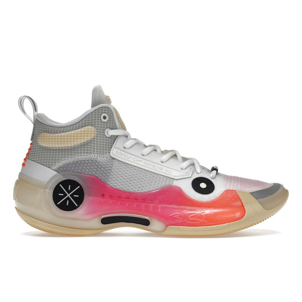 Li-Ning Way of Wade 10 Blossom Men Sneakers White Black ABAS115-1