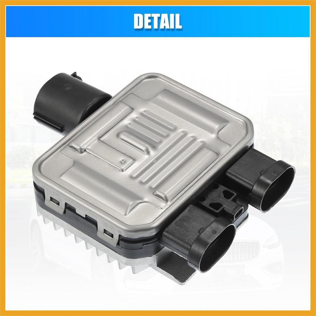 Radiator Cooling Fan Control Module Engine Cooling Fan Control Module Unit 7T43-8C609-BA for Volvo S60 S80 XC60 V70 XC60 2010-2013 Replacement