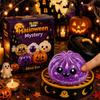 Geister-Knödel Squishy, Niedlicher Weicher Dehnbarer Halloween-Geister-Knödel zum Quetschen, Sensorisches Fidget Squishy Zur Angstlinderung, Perfekt für Gastgeschenke