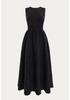 European & American Women's Elegant Solid Color Long Dress - New Fashion, Sophisticated Style.