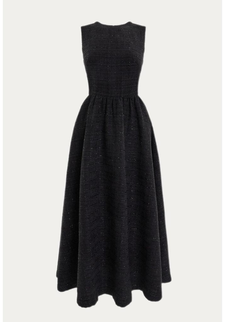 European & American Women's Elegant Solid Color Long Dress - New Fashion, Sophisticated Style.