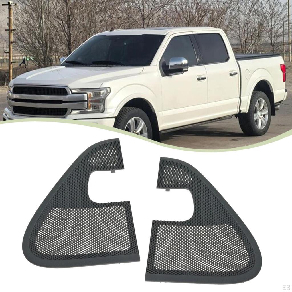 Front Left Door Speaker Grille Cover, Directly Replace, 5L3Z18979baa Easy Installation for F-150