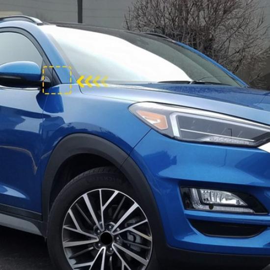 Front Door Mirror Corner Triangle Cover RH Passenger For 16-20 Hyundai Tucson EK