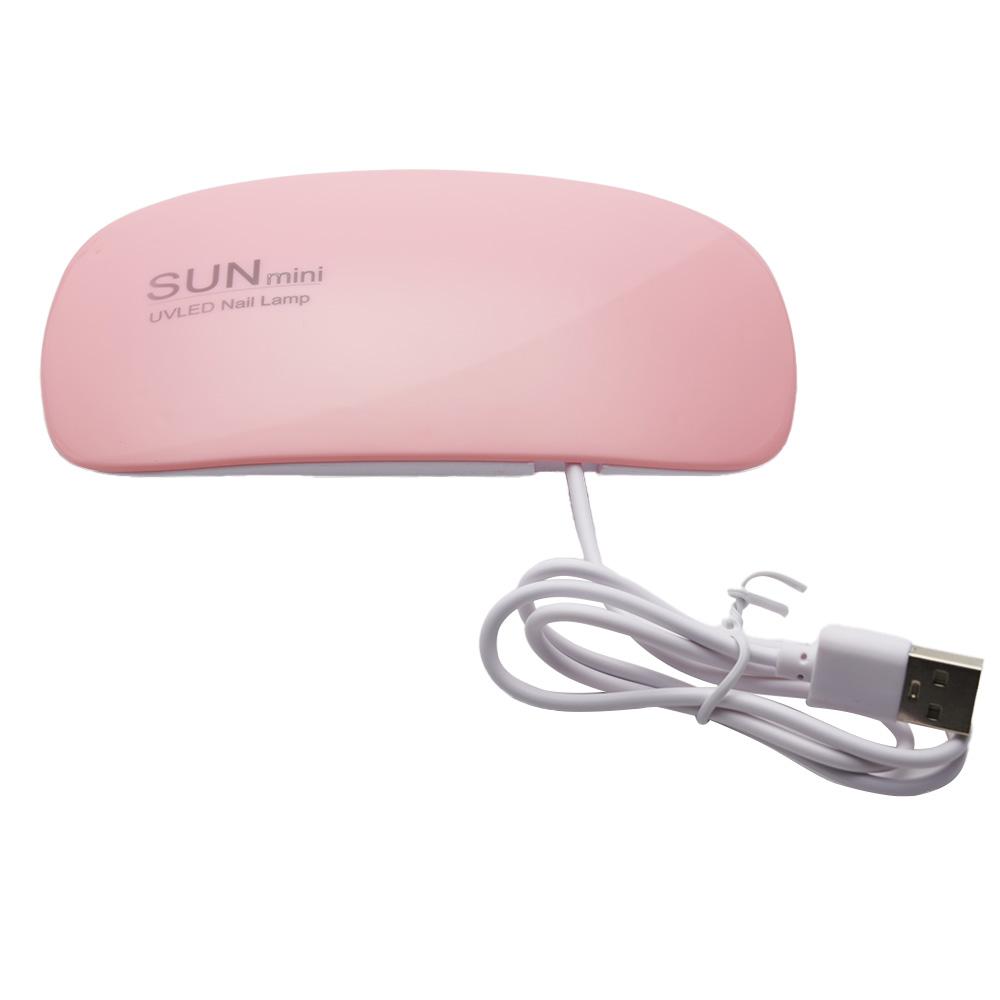 Nail Dryer LED Nail Lamp UV Lamp For Curing All Gel Nail Polish White Pink Color Nail Dry Lamp Portable with USB Without Switch