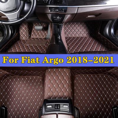 Πατάκια Αυτοκινήτου Για Fiat Argo 2018- Αξεσουάρ Εσωτερικού Αυτοκινήτου Προστατευτικό Πατάκι Ειδικά Πατάκια Δαπέδου Αυτοκινήτου Αυτοκίνητο Χαλί