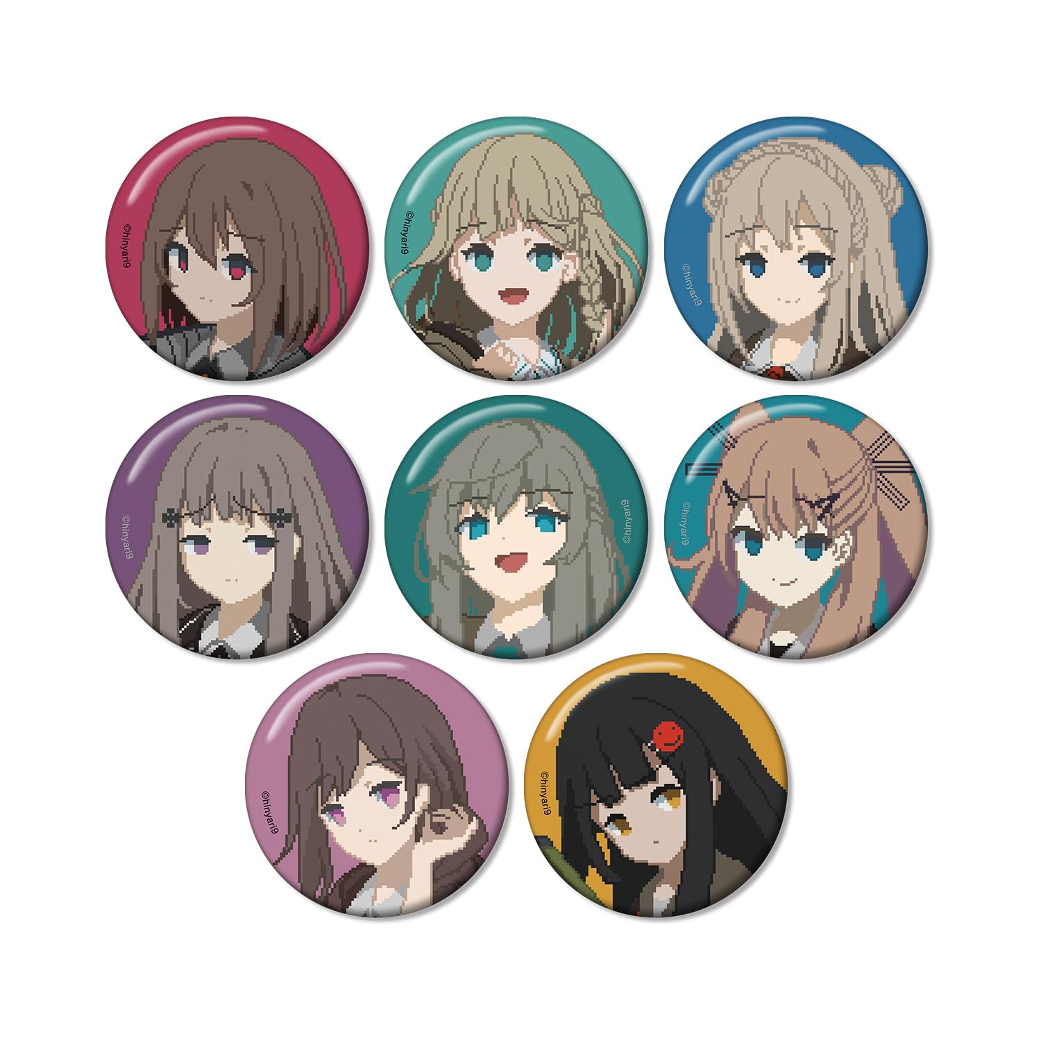 

Snezhinka the Savior Trading Badges Box of 8