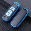 3 Buttons Tpu Leather Car Remote Key Case Cover Bag Keychain For Mazda 2 3 5 6 Cx-3 Cx-4 Cx-5 Cx-7 Cx-9 Atenza Axela Accessories