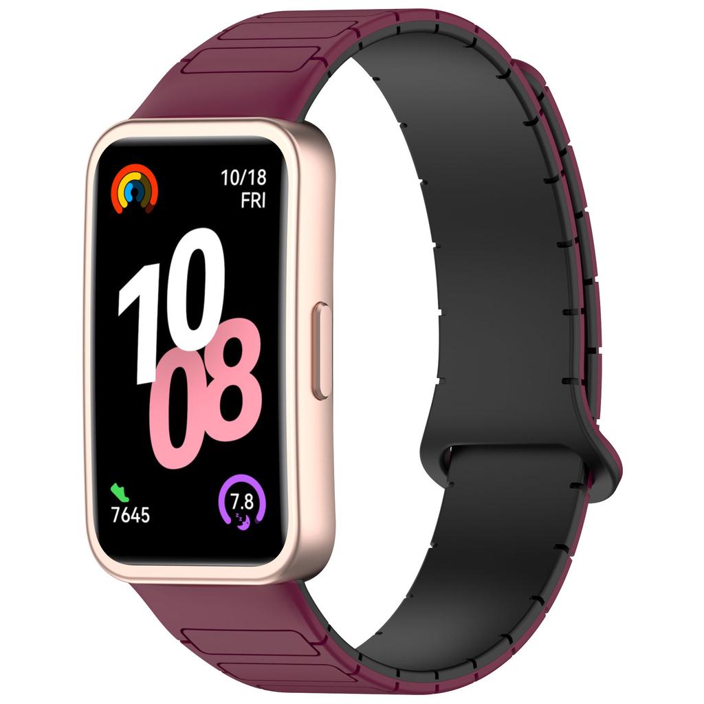 Magnetic Straps for Huawei Band 10 9 8 Strap Accessories Adjuseable Silicone Replacement Bracelet Correa Huawei Smart Band10 9 8