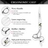 6.0 Inch Vg10 Nepson Gem Model, Hair Scissors, Bangs Scissors, Flat Scissors For Hair Stylists