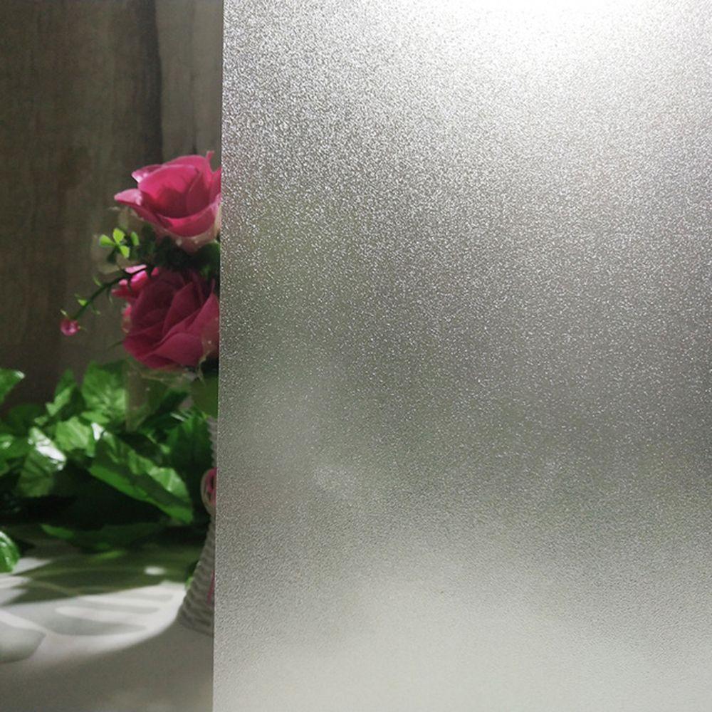 

Static Cling Vinyl Opaque Door Bathroom Decor Window Glass Sticker Privacy Frosted Home 45*100cm