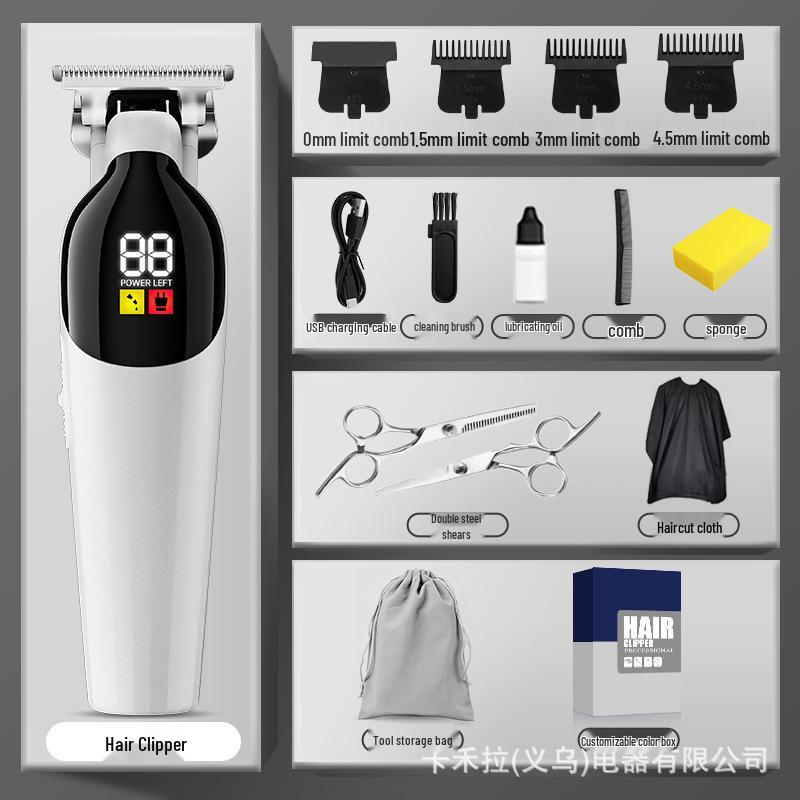 Pro Home Electric Hair Trimmer: Barber-Grade Clipper & Shaver