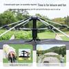 Series Clear Hexagonal Automatic Pop-up Camping Tent