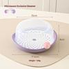 Microwave Oven Special Box Heated Soup Pot Rice Steamed Hot Steamed Buns With Lid Eco-Friendly Food Grade Kitchen Tool