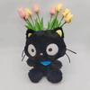 Black Cat Chococat Plush-Sanrio Chocolate Cat Plush Doll Toy