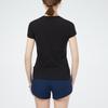 Puma Multicoloured Logo Sports Casual Breathable Letter Print Round Neck Short Sleeve T-Shirt Women Tops Black 845603-01
